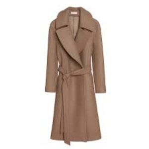 Cuyana Wool Coat Camel Medium